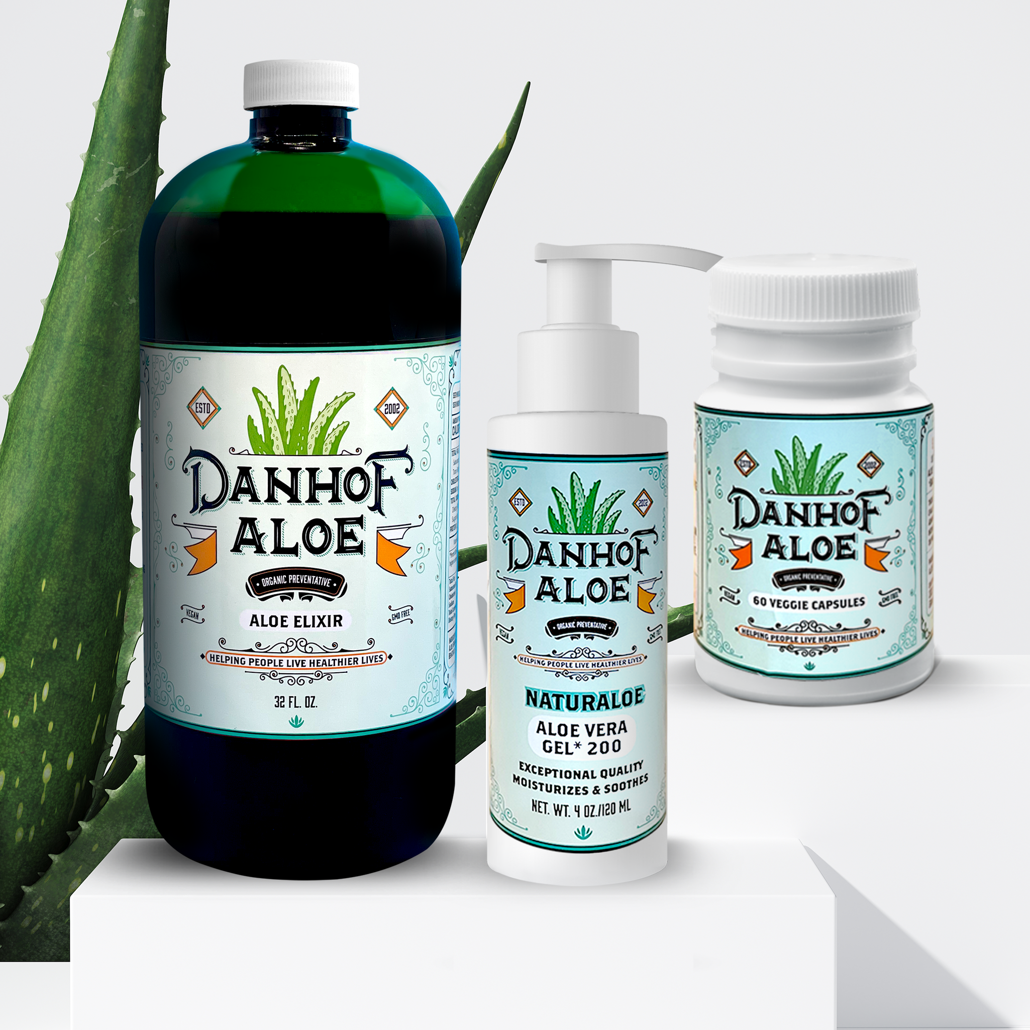 aloe vera apres gel dm Danhof Aloe Head To Toe Bundle (Get All 3 Products)
