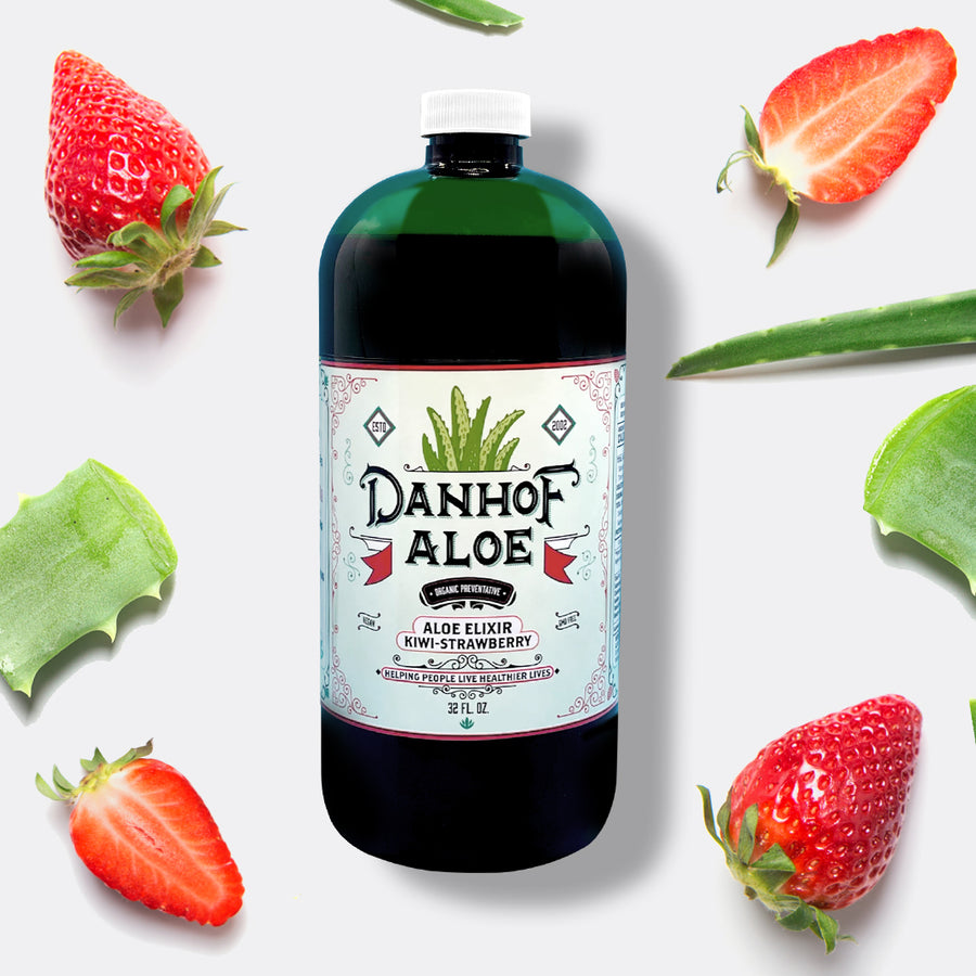 Danhof Aloe Elixir Kiwi Strawberry Flavor